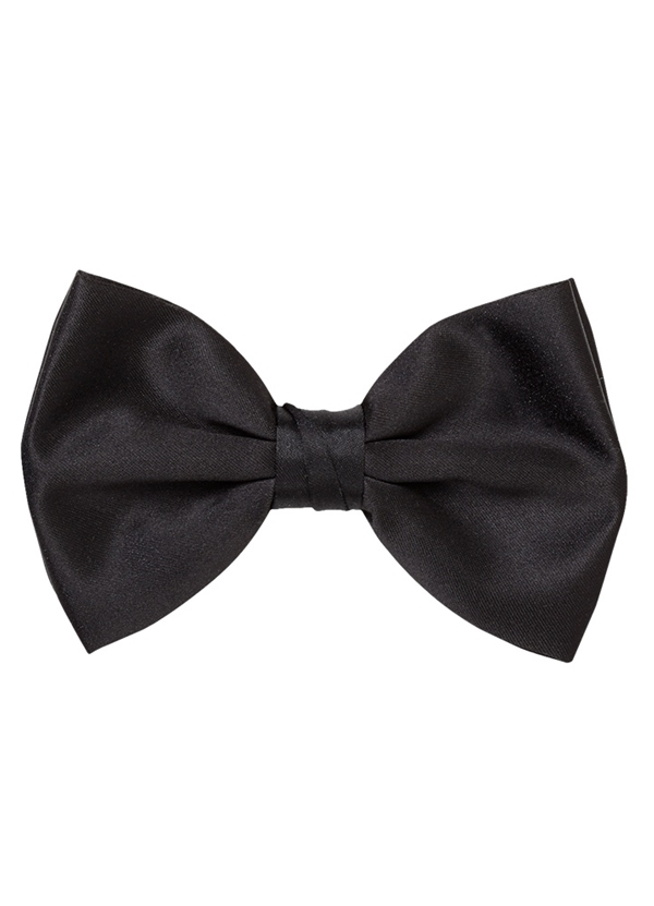 NEW Black Satin Butterfly Bow Tie by Tuxedo Park