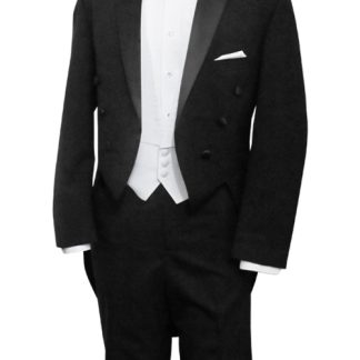 CBTN0 - Black Poly Tailcoat