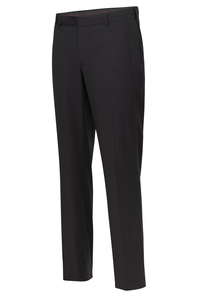 P5401-Black power stretch ultra slim fit pant-front