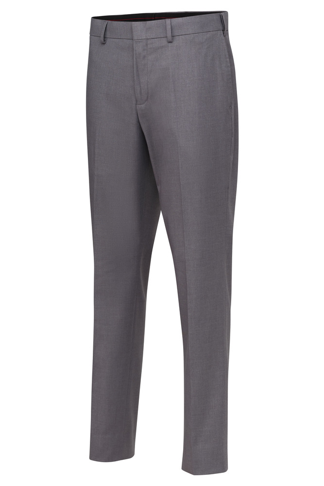 P5450-Grey power stretch ultra slim fit pant-front