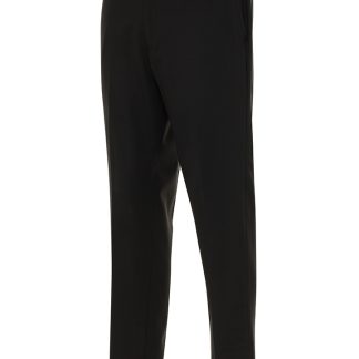 P6623 - Black Trim Fit Metro Pant