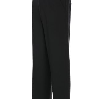 P990 - Black Classic Fit Suit Pants - Front