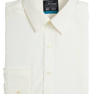 SNTIF - Ivory Fitted Tuxedo Shirt